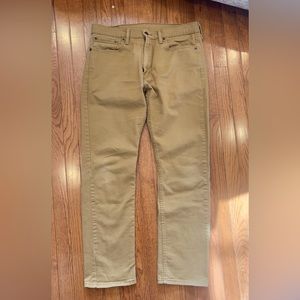 Levi 513 Men’s Jeans 34x32 Brown